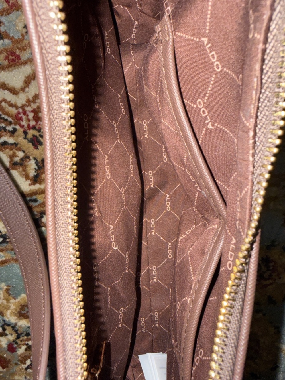 Brown Aldo Shoulder Bag - Picture 2 of 4